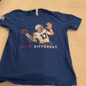 Blue Graphic Short Sleeve Tee